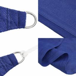 Berkfield Home Sunshade Sail 160 g/m ² Blue 2.5x4.5 m HDPE - thumbnail 7