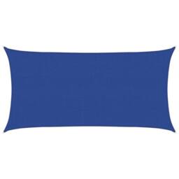 Berkfield Home Sunshade Sail 160 g/m ² Blue 2.5x4.5 m HDPE - thumbnail 3