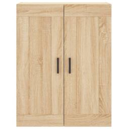Berkfield Home Highboard Sonoma Oak 69.5x34x180 cm Engineered Wood in Light Tan - thumbnail 6