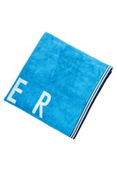 Ted Baker 'TB Logo' Cotton Beach Towel in Blue - thumbnail 3