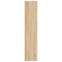 Berkfield Home Book Cabinet/TV Cabinet Sonoma Oak 36x30x143 cm Engineered Wood in Brown - Size: 36 x 30 x 143 cm - thumbnail 5