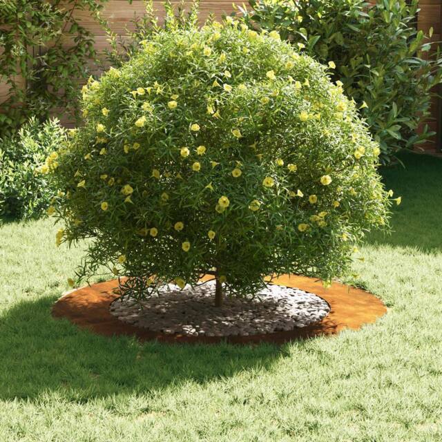 Berkfield Home Modern Corten Steel Planter Corten Steel Large Decorative Inlays - image 1