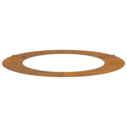 Berkfield Home Modern Corten Steel Planter Corten Steel Large Decorative Inlays - thumbnail 4