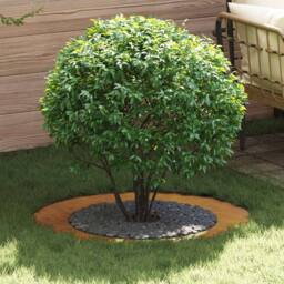 Berkfield Home Modern Corten Steel Planter Corten Steel Large Decorative Inlays - thumbnail 2