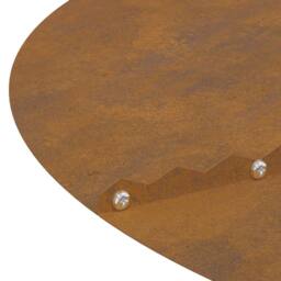 Berkfield Home Modern Corten Steel Planter Corten Steel Large Decorative Inlays - thumbnail 7