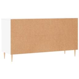 Berkfield Home Shoe Bench White 102x35x55 cm Engineered Wood - Size: 102 x 35 x 55 cm - thumbnail 8