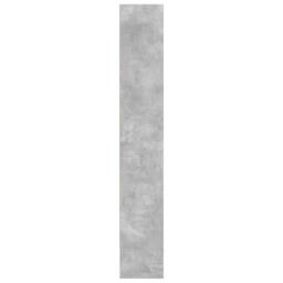 Berkfield Home Book Cabinet Concrete Grey 80x30x189 cm Engineered Wood - Size: 80 x 30 x 189 cm - thumbnail 5