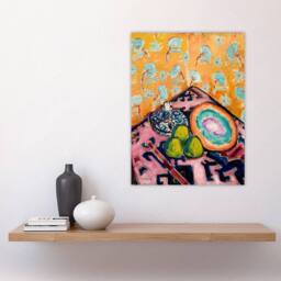 "Artery8 Alfred Henry Maurer Colourful Still Life Painting Wall Art Print - Size: W12"" x H16""" - thumbnail 4