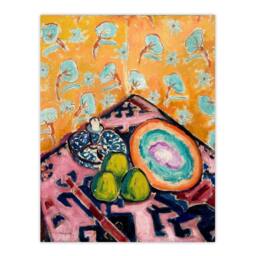 "Artery8 Alfred Henry Maurer Colourful Still Life Painting Wall Art Print - Size: W12"" x H16""" - thumbnail 1