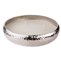 Marco Paul Silver Dimpled 3 Wick Candle Scented Candles Home Fragrance - thumbnail 2