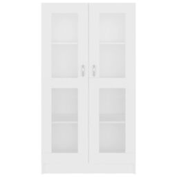 Berkfield Home Vitrine Cabinet White 82.5x30.5x150 cm Engineered Wood - thumbnail 6