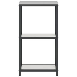 Berkfield Home Kitchen Storage Shelf with Storage Silver Galvanised steel - thumbnail 6