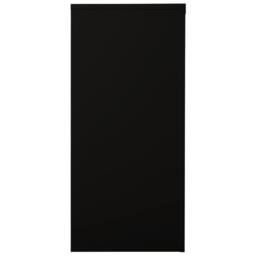 Berkfield Home Sliding Door Cabinet Black 90x40x90 cm Steel - Size: 90 x 40 x 90 cm - thumbnail 3