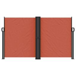 Berkfield Home Retractable Side Awning Terracotta 140x1000 cm in Orange - thumbnail 3
