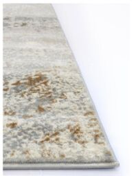 THE RUGS Abstract Collection Vintage Design Rug in Cream & Ochre - D176F - Size: 120 cm x 170 cm - thumbnail 5