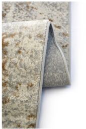 THE RUGS Abstract Collection Vintage Design Rug in Cream & Ochre - D176F - Size: 120 cm x 170 cm - thumbnail 4