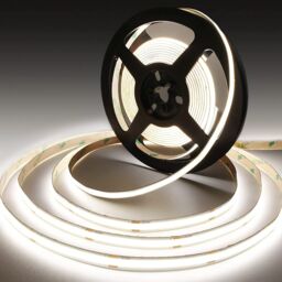 ENER-J 24V COB LED Strip Lights with 320 LEDs/M, 10W/M, 950lm/M, CRI 90-92, 6500K in White - Size: 25 cm diameter x 19 cm high - thumbnail 3