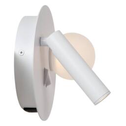 Netlighting Lucide MATIZ Bedside lamp LED 1x3 7W 3000K USB charging point White - thumbnail 6
