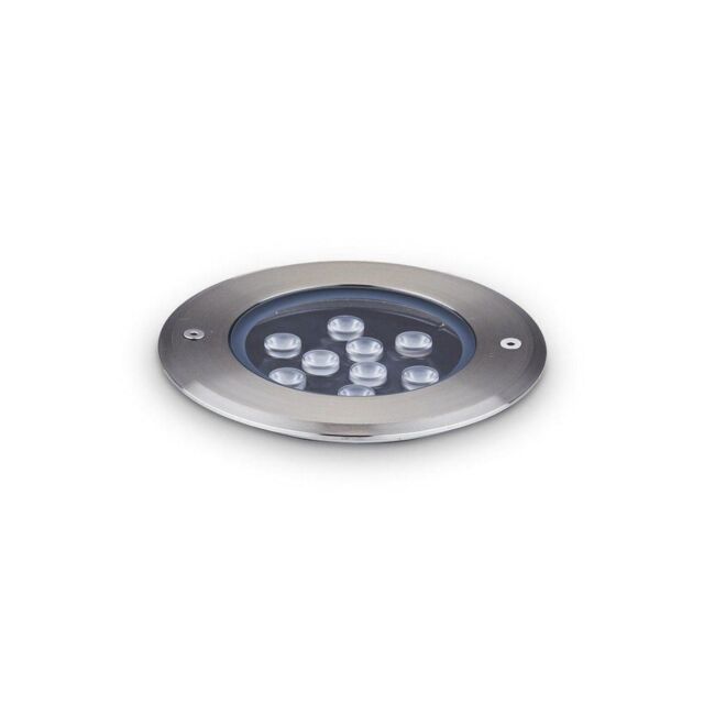 Netlighting LED Outdoor Recessed Floor & Decking Light Steel IP67 3000K in Grey - image 1