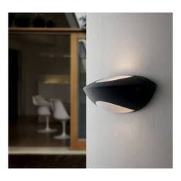 Netlighting SEATTLE Outdoor Up Down Light Anthracite IP54 35x11x11cm in Black - Size: 35 x 11 x 11 cm - thumbnail 3