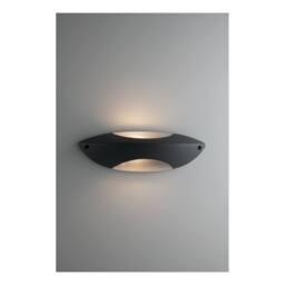 Netlighting SEATTLE Outdoor Up Down Light Anthracite IP54 35x11x11cm in Black - Size: 35 x 11 x 11 cm - thumbnail 2
