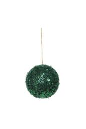 KDMD Green Glitter Bauble Dia12cm