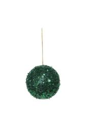 KDMD Green Glitter Bauble Dia12cm - thumbnail 2