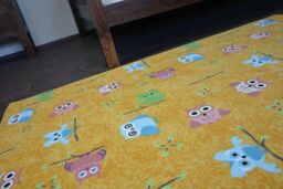 RugsX Fitted For Rug in Yellow - Size: 100 cm x 150 cm - thumbnail 5