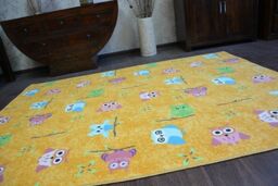 RugsX Fitted For Rug in Yellow - Size: 100 cm x 150 cm - thumbnail 2