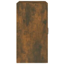 Berkfield Home Wall Cabinet Smoked Oak 60x31x60 cm Engineered Wood in Brown - Size: 60 x 31 x 60 cm - thumbnail 4