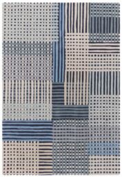 The Rug Shop UK Blue Handmade Wool Modern Abstract Easy To Clean Area Rug - Size: 160 cm x 230 cm - thumbnail 6