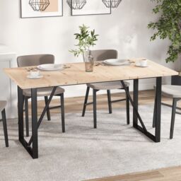 Berkfield Home Table Tops 3 pcs 80x53x2.5 cm Rectangular Solid Wood Pine in Brown - thumbnail 1