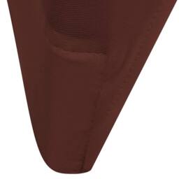 Berkfield Home Stretch Chair Cover 4 pcs Brown - thumbnail 5