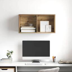 Berkfield Home TV Cabinet Artisan oak 37 x 37 x 72 cm Engineered wood in Brown - thumbnail 5