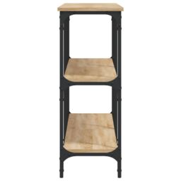 Berkfield Home Console Table Sonoma Oak 150x29x75 cm Engineered Wood in Brown - Size: 150 x 29 x 75 cm - thumbnail 5