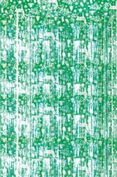 Netagon Shimmer Tinsel Curtain Reindeer Christmas Tree Design 2M x 1M Green - thumbnail 7