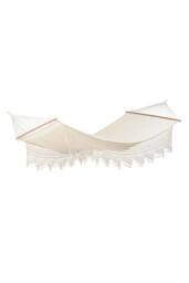 Amazonas Palacio Extra-Large Hammock - Spreader Bar, Brazilian Cotton in Off-White