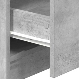 Berkfield Home Bedside Cabinets 2 pcs with 2 Drawers Concrete Grey 40x36x50 cm in Brown - Size: 40 x 36 x 50 cm - thumbnail 9