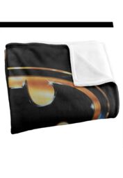Batman Blanket, 152x127 cm 1989 Logo Silky Touch Super Soft Throw Blanket in White - thumbnail 3
