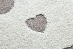 RugsX Modern Children's Rug in Beige - Size: 120 cm diameter - thumbnail 5