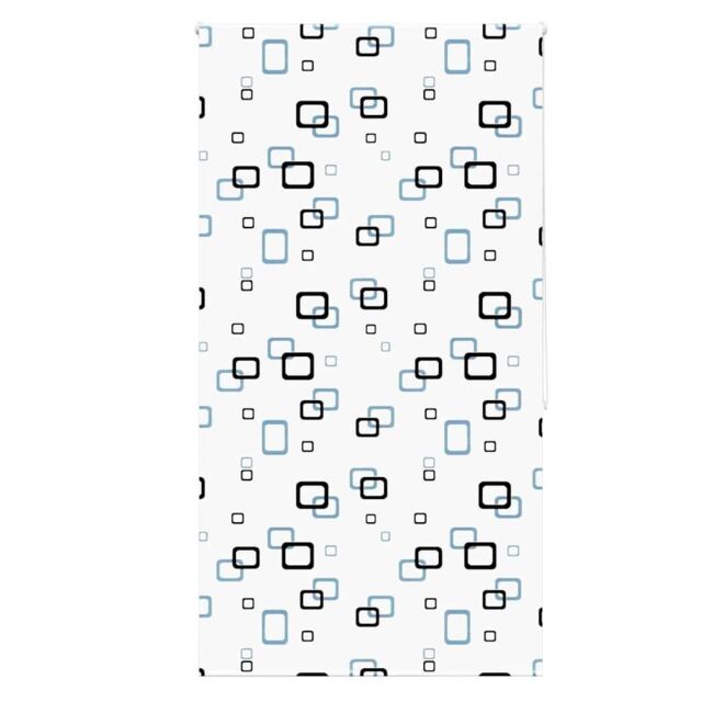 Berkfield Home Shower Roller Blind 140x240 cm Fabric Width 136 cm in White - image 1