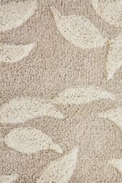Dreams & Drapes 'Sandringham' 100% Cotton Jacquard Bath Mat in Natural - thumbnail 3