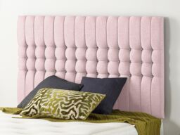 Somnior Galaxy Sprung Memory Foam 2 Drawer Divan Bed with Upholstered Headboard Plush Velvet in Pink - Size: King - thumbnail 6