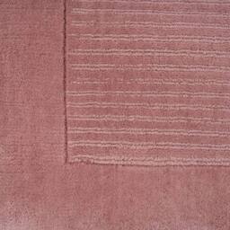 Kukoon Deep Pile Natural Wool Bedroom Area Rug Beige, Grey, Green Bedside Mat 120cm x 170cm in Pink - Size: 120 cm x 170 cm - thumbnail 5