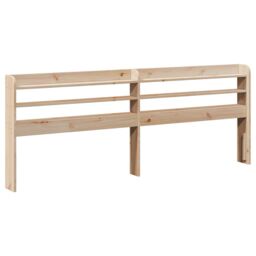 Berkfield Home Bed Frame with Headboard without Mattress 200x200 cm in Brown - thumbnail 6