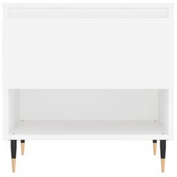 Berkfield Home Coffee Tables 2 pcs White 50x46x50 cm Engineered Wood - Size: 50 x 46 x 50 cm - thumbnail 6
