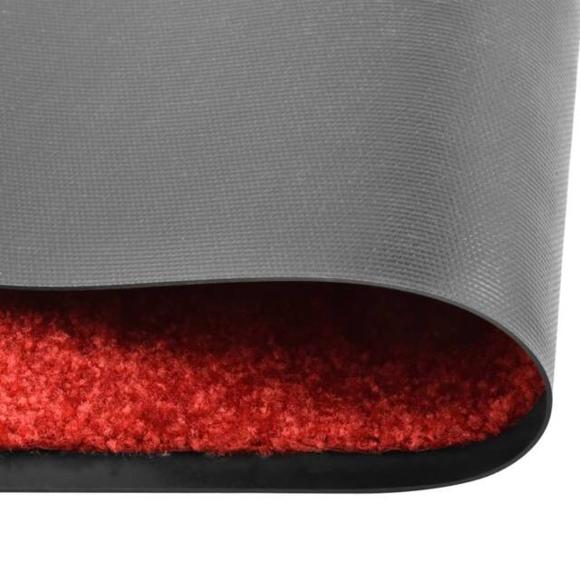 Berkfield Home Doormat Washable Red 60x180 cm - image 1