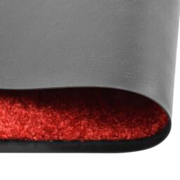 Berkfield Home Doormat Washable Red 60x180 cm - thumbnail 1