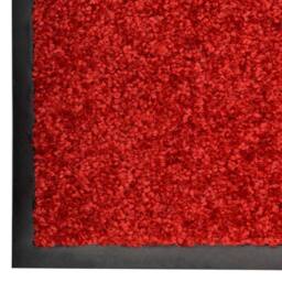 Berkfield Home Doormat Washable Red 60x180 cm - thumbnail 3