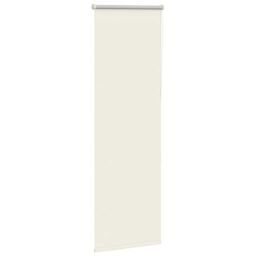 Berkfield Home Roller Blind Blackout Off-White 40x175 cm Fabric Width 35.7 cm Polyester in White - thumbnail 3
